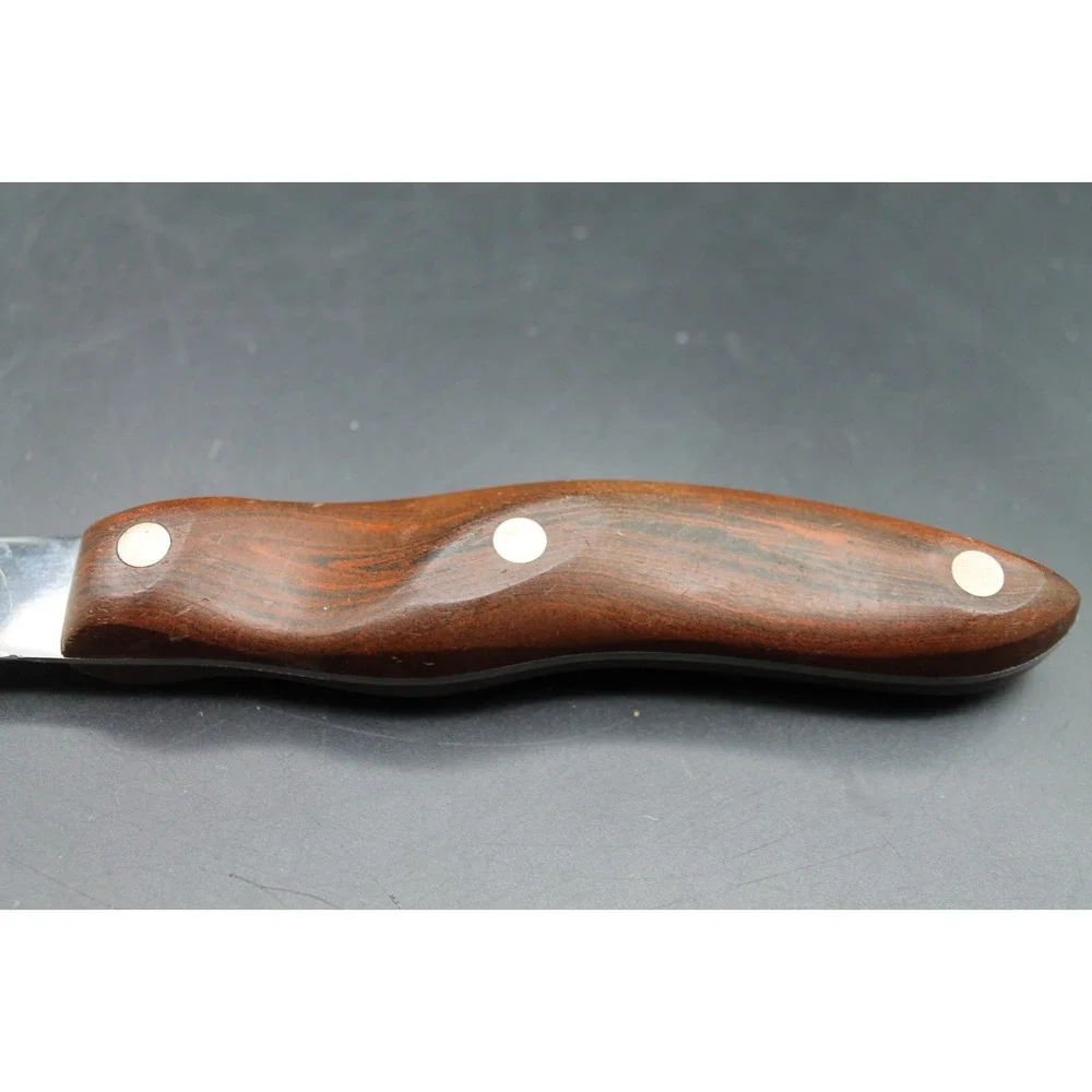 Vintage Cutco 23 Slicer Knife Made in USA Brown Handle Patent 2147079